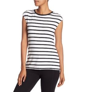 Catherine Malandrino Bow Back Cap Sleeve